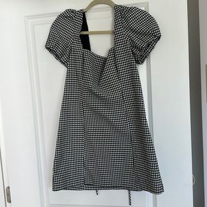 Zara mini gingham dress